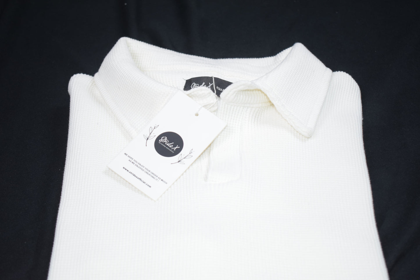 White Old Money Polo