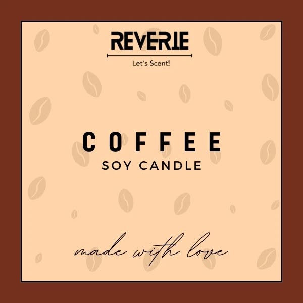 COFFEE Premium Soy Wax Scented Candle